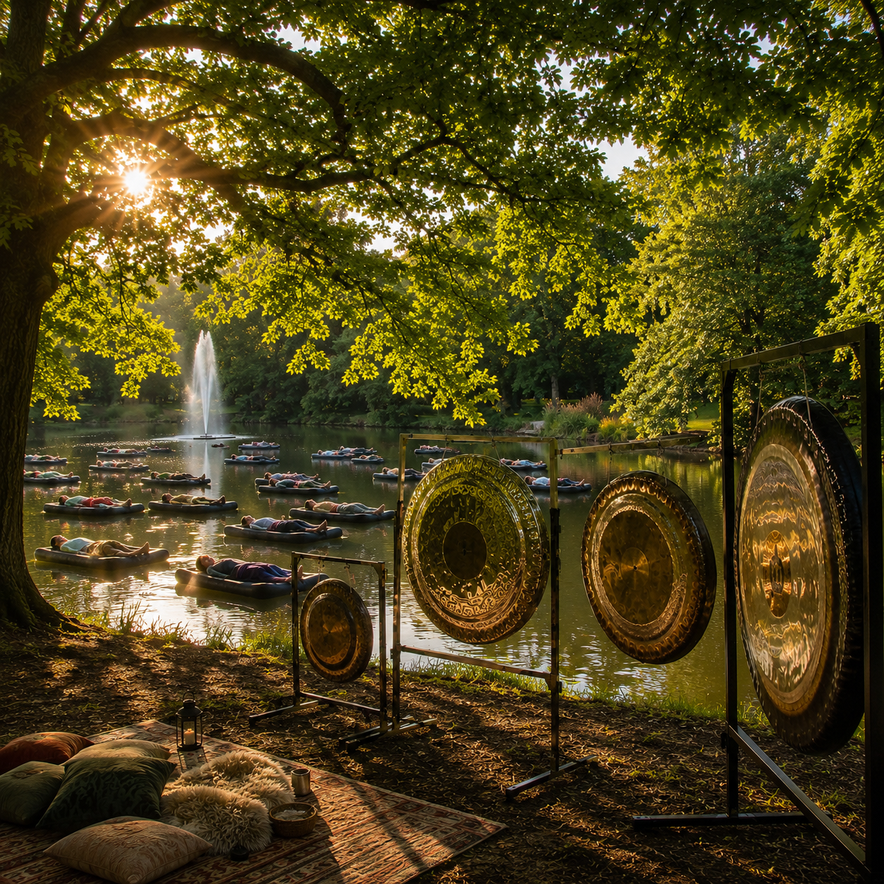Floating Gong Bath